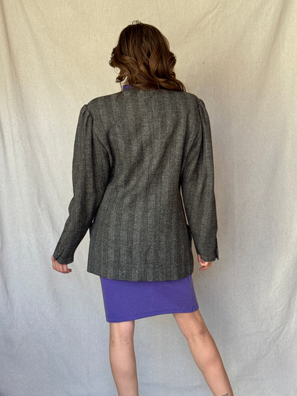 80s Ungaro Black Wool Blazer