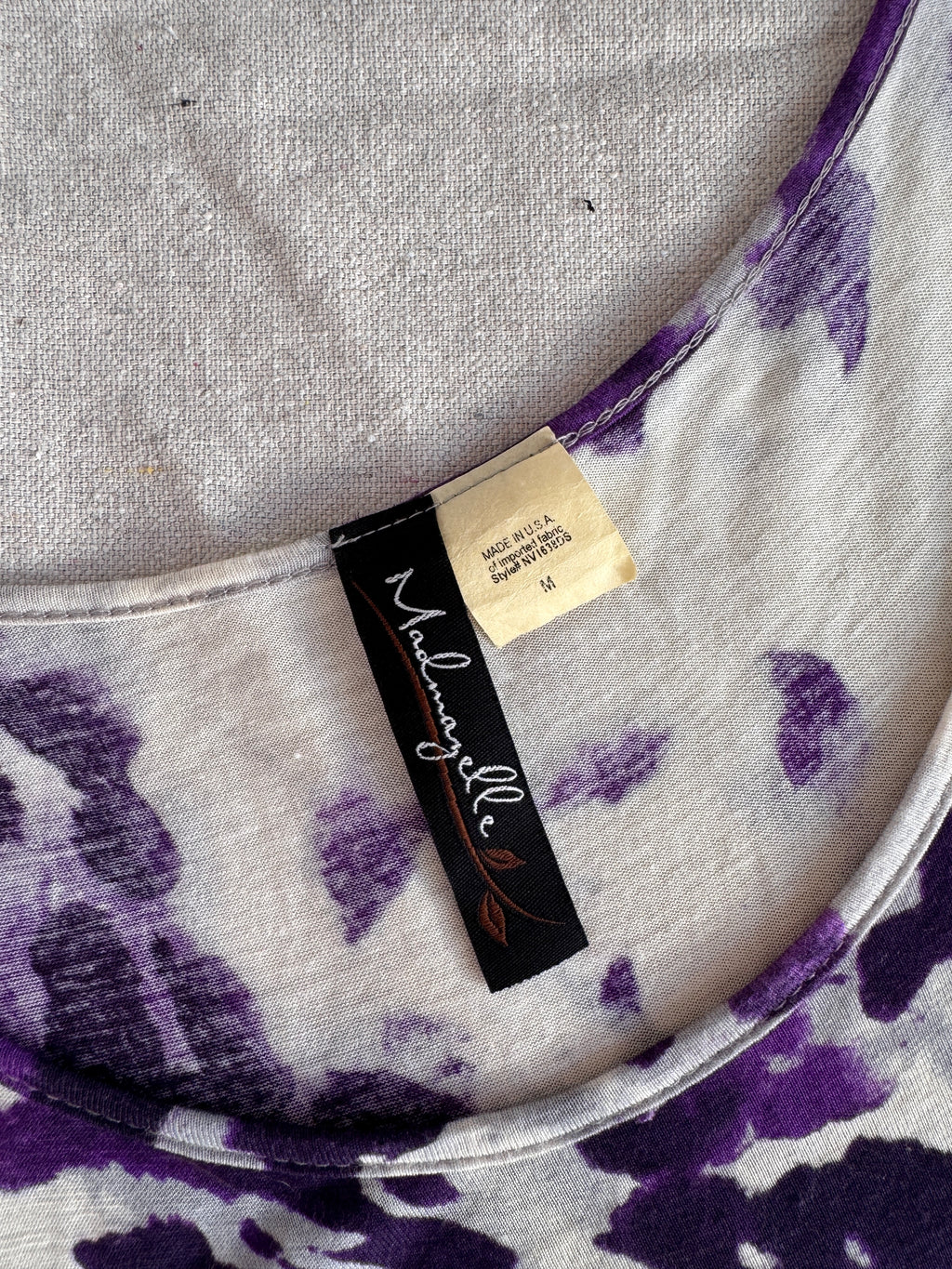 90s Purple Leopard Print Maxi Slip Dress