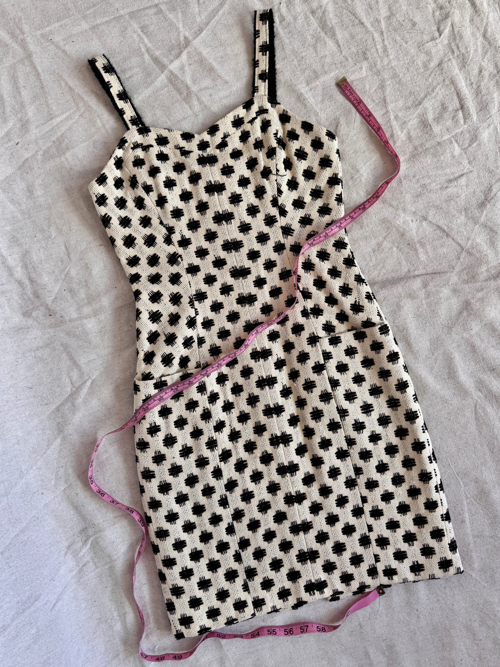2014 Italian Silk Tweed Holmes & Yang Spring RTW Dress