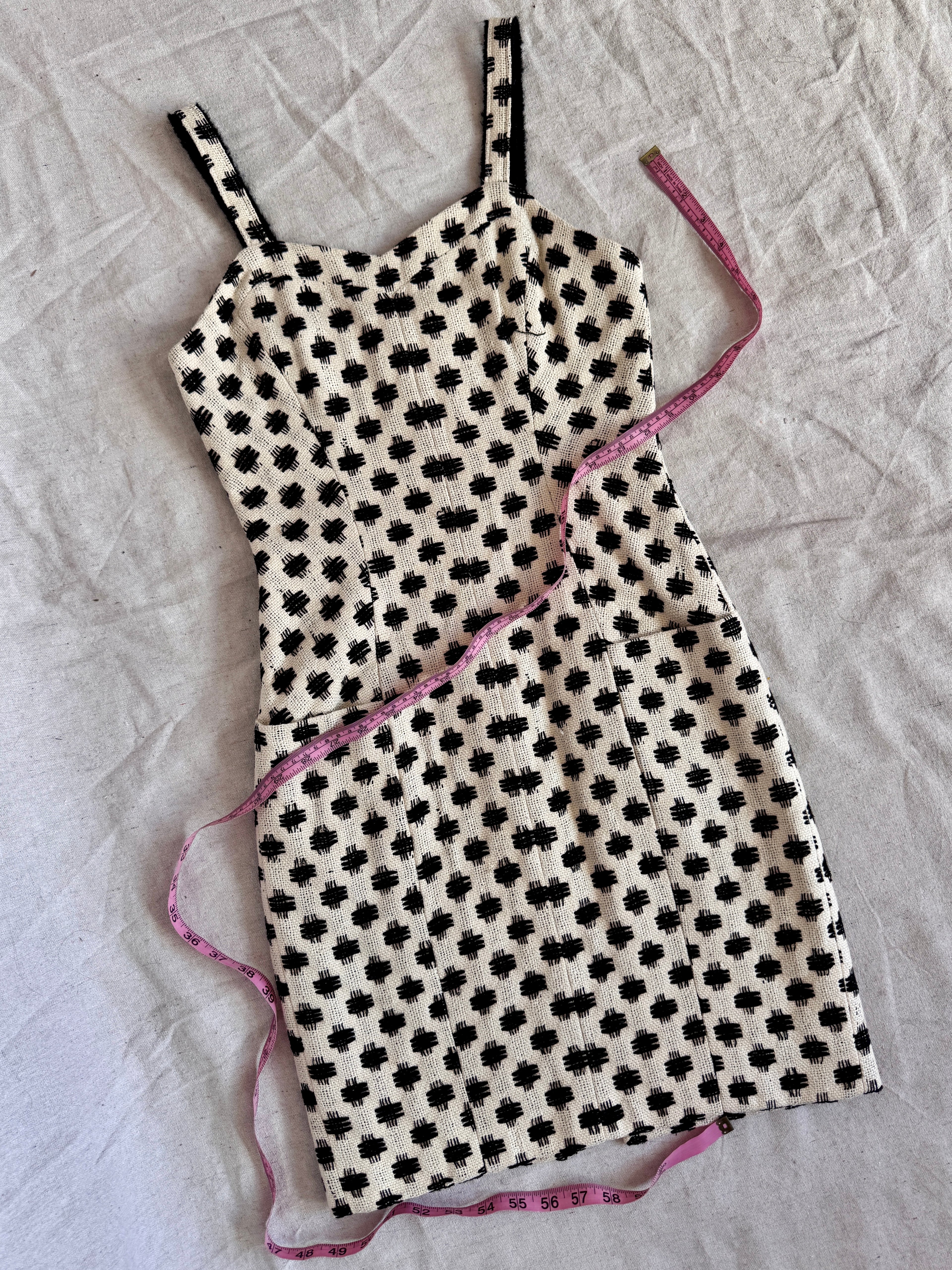 2014 Italian Silk Tweed Holmes & Yang Spring RTW Dress