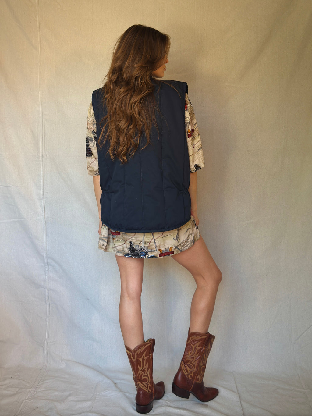 90s Harley Road Trip Landmark Button Up Shirt