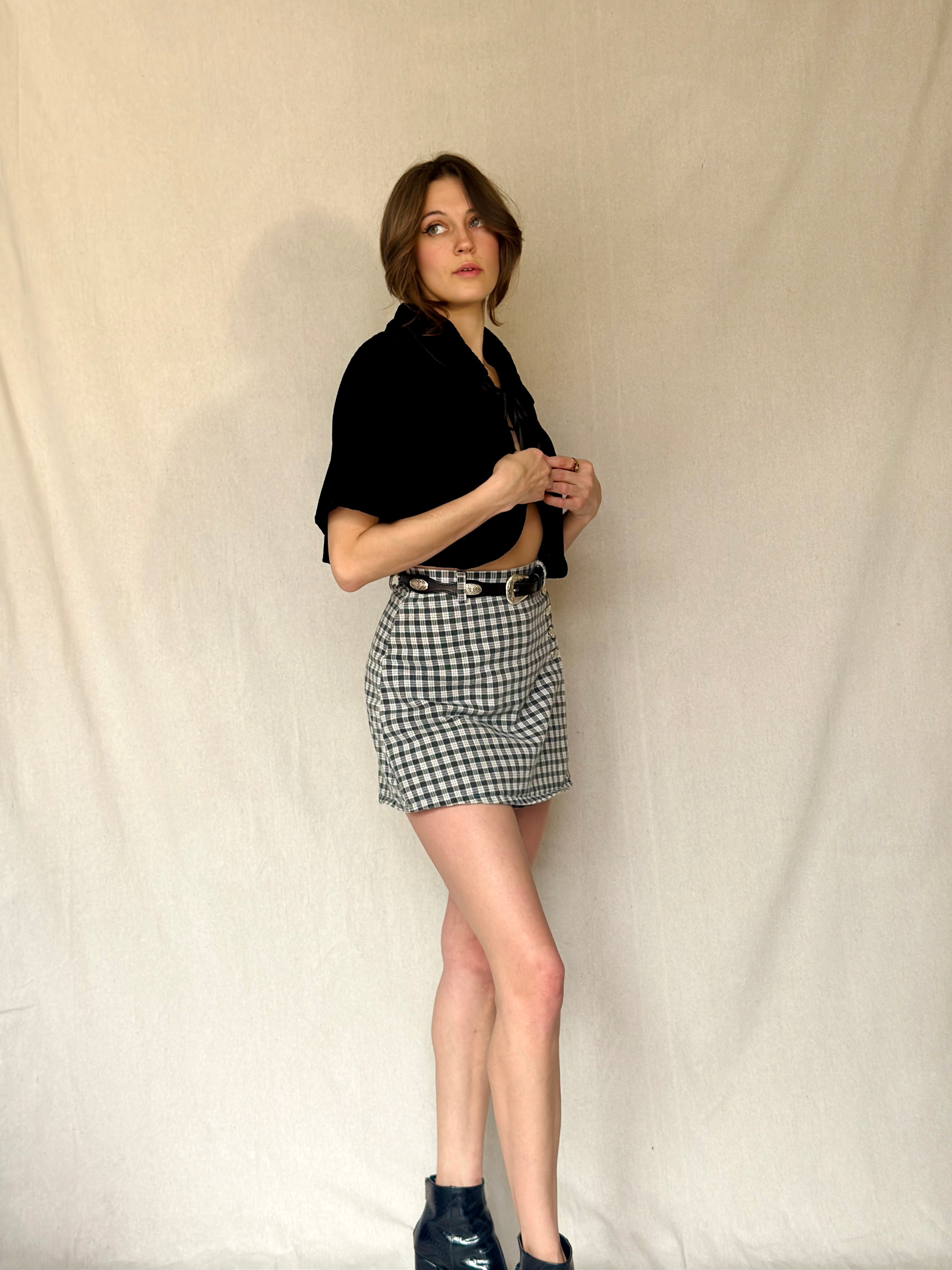 90s Black Velvet Bed Jacket