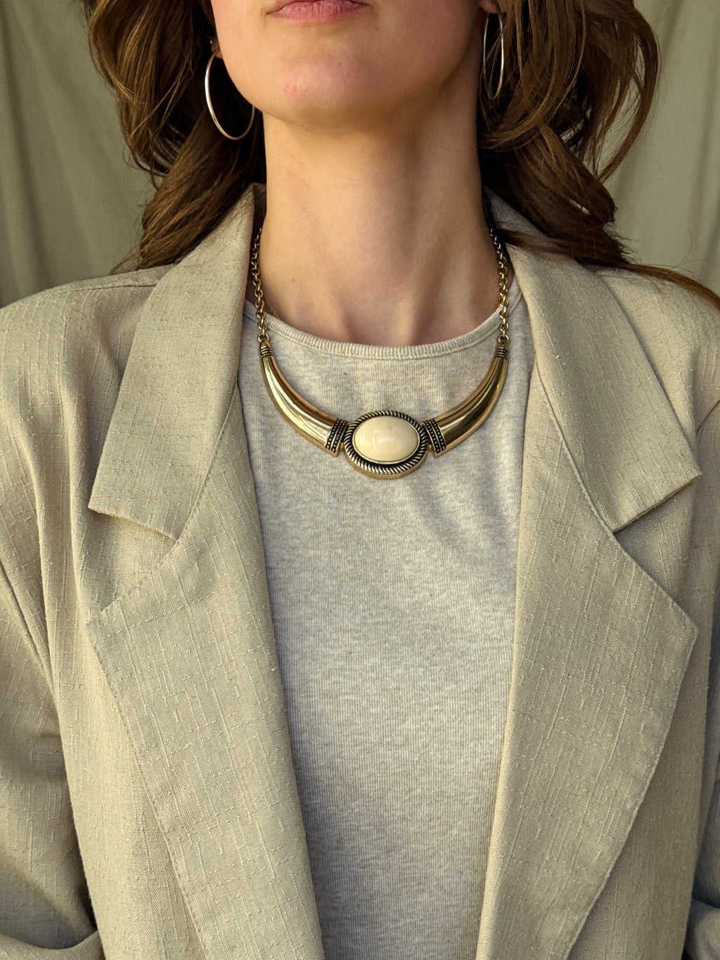 70s Sandy Brown Sports Jacket