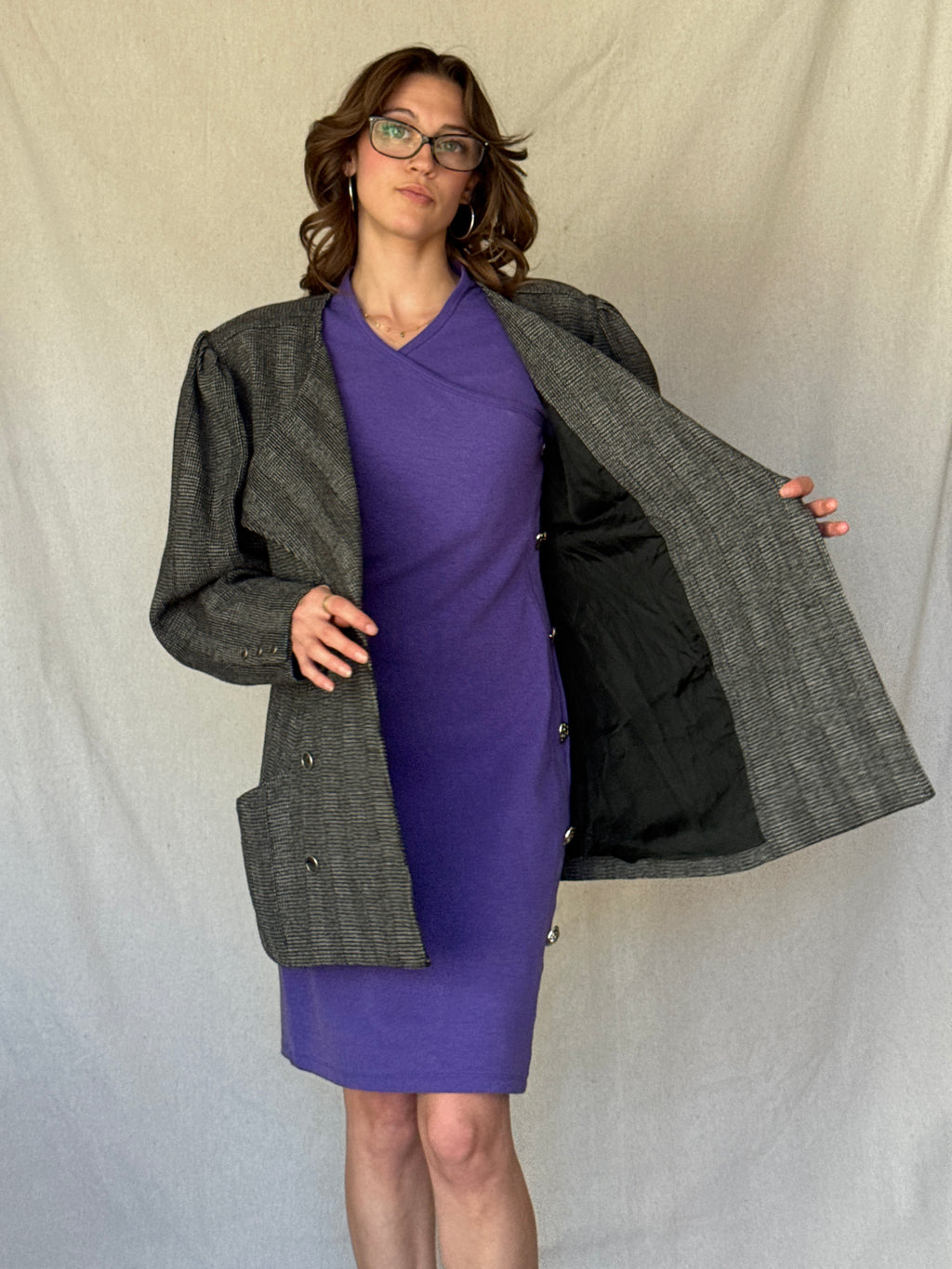 80s Ungaro Black Wool Blazer