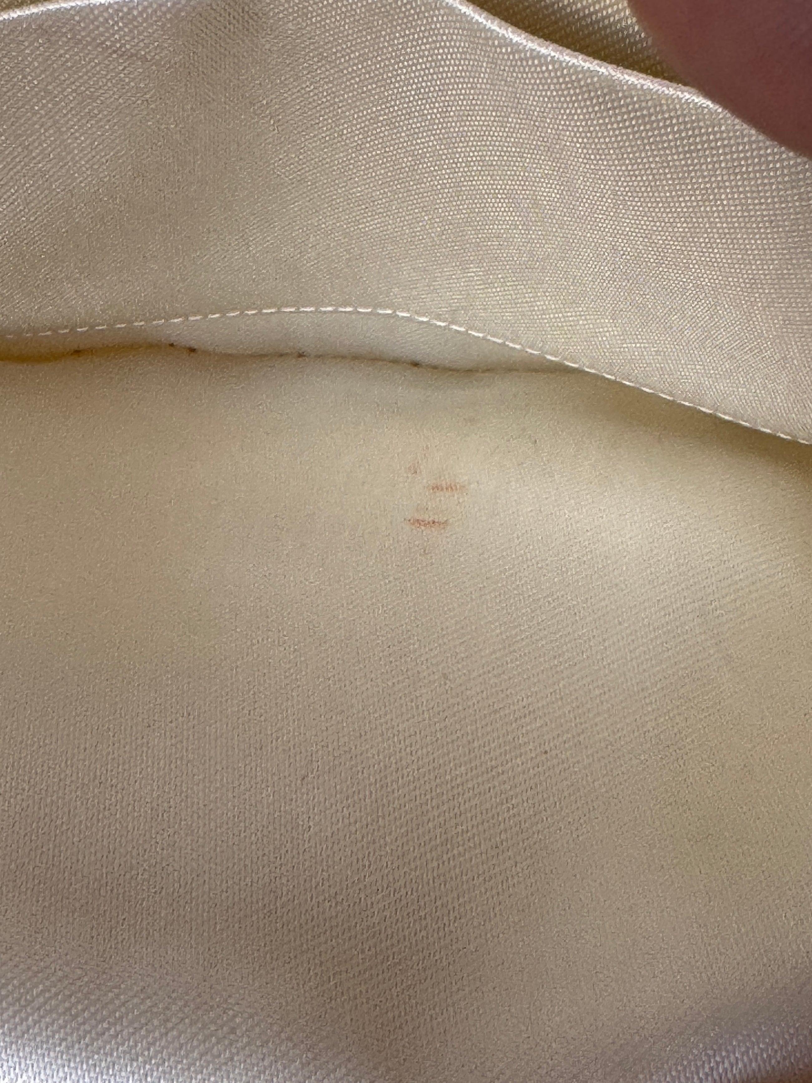 Vintage White Pearl Hand Beaded Clutch