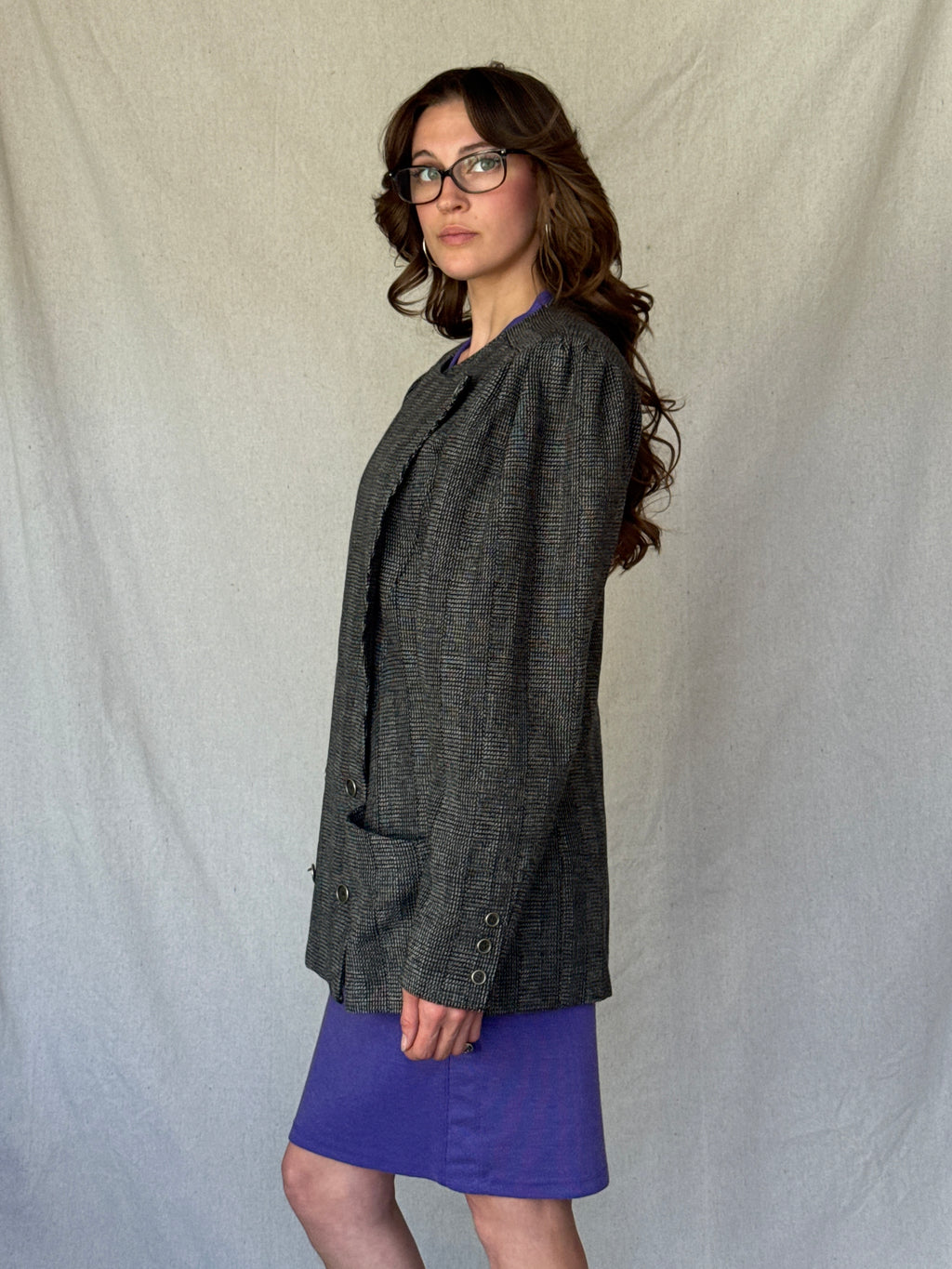 80s Ungaro Black Wool Blazer