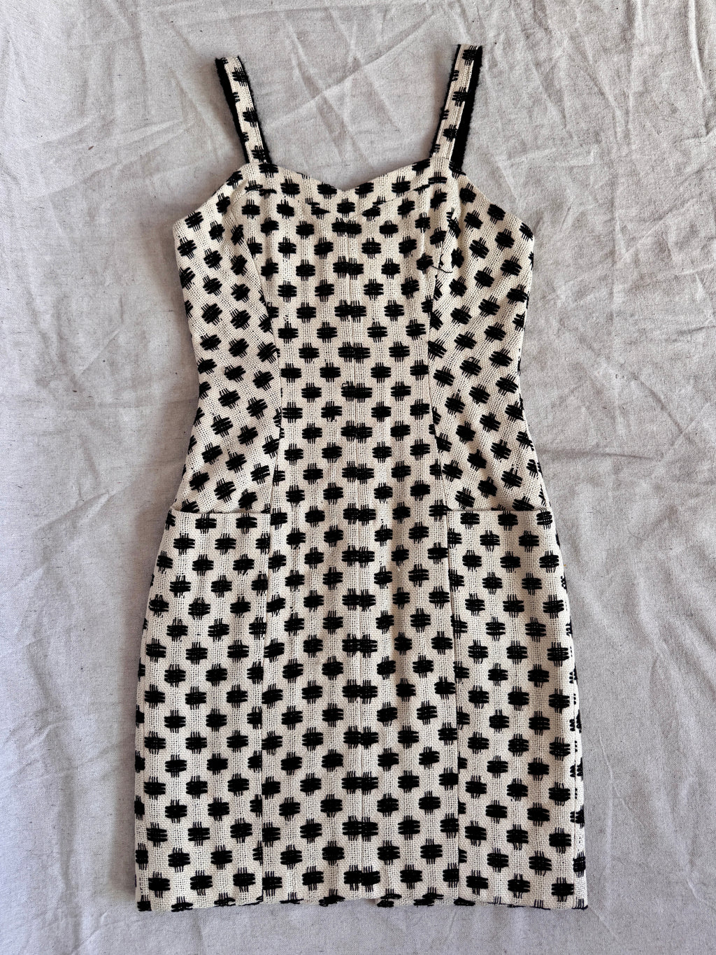 2014 Italian Silk Tweed Holmes & Yang Spring RTW Dress