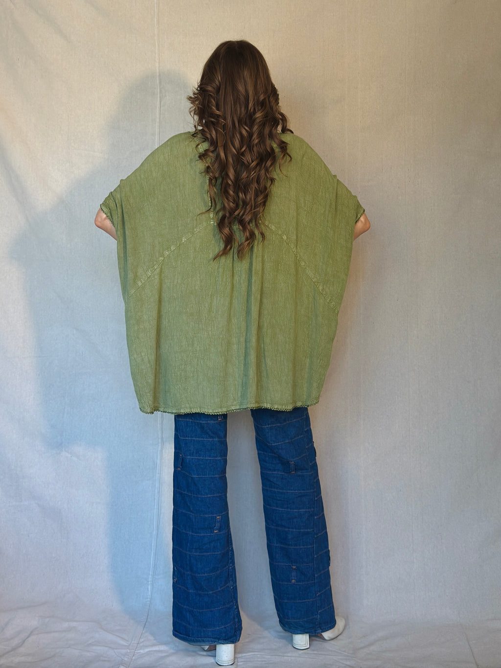 Green Embroidered Tunic